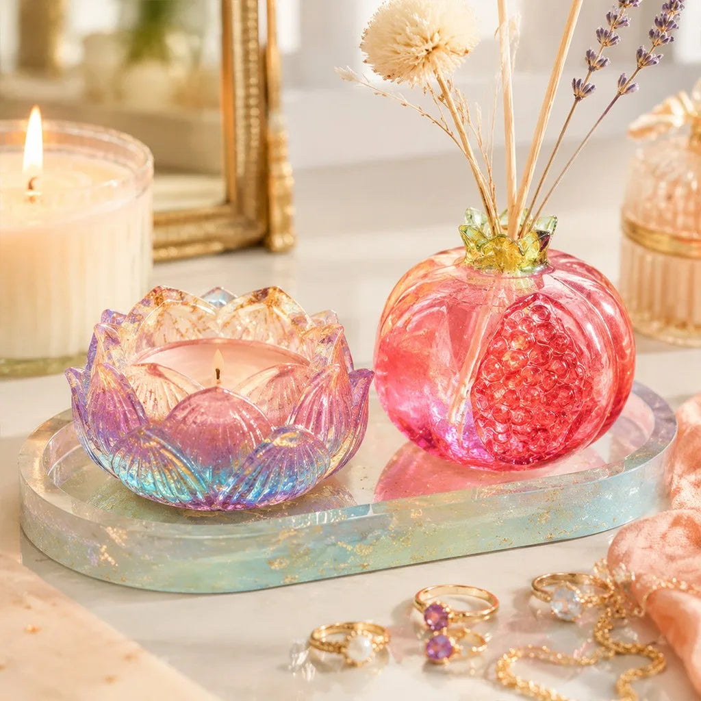 Silicone Craft Mold – Vase, Candle & Incense DIY Molds