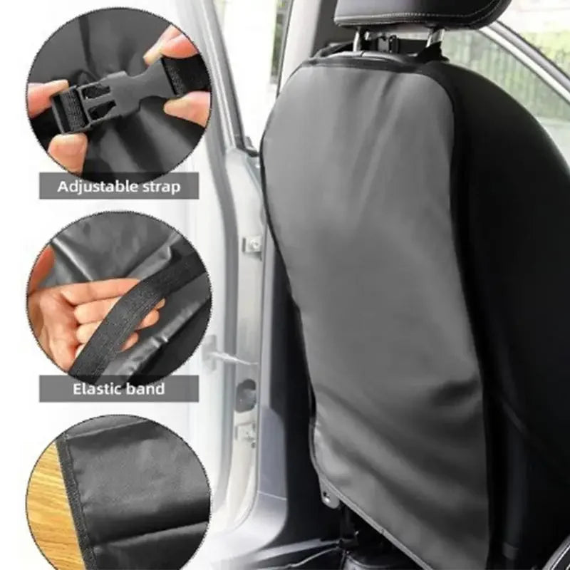 Car Seat Back Kick Mat Protector for Kids & Pets | NIFTY