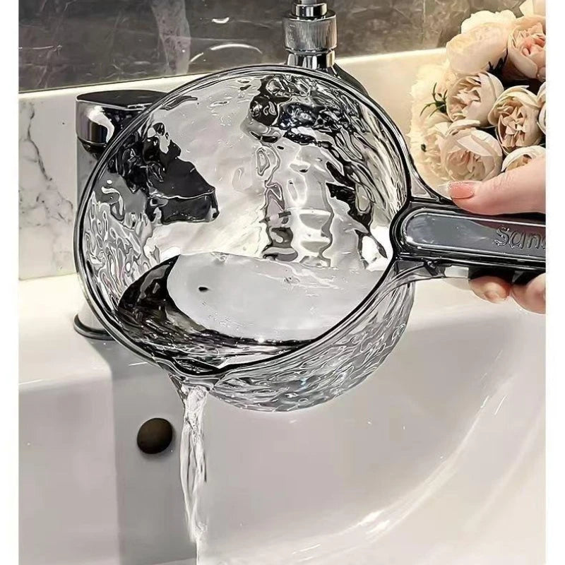 Long Handle Heat-Resistant Plastic Ladle & Water Scoop