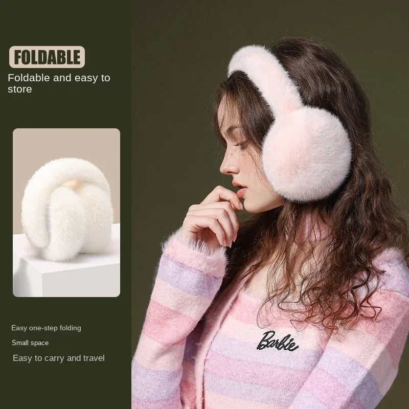 Soft Plush Earmuffs – Winter Ear Covers for Women & Men