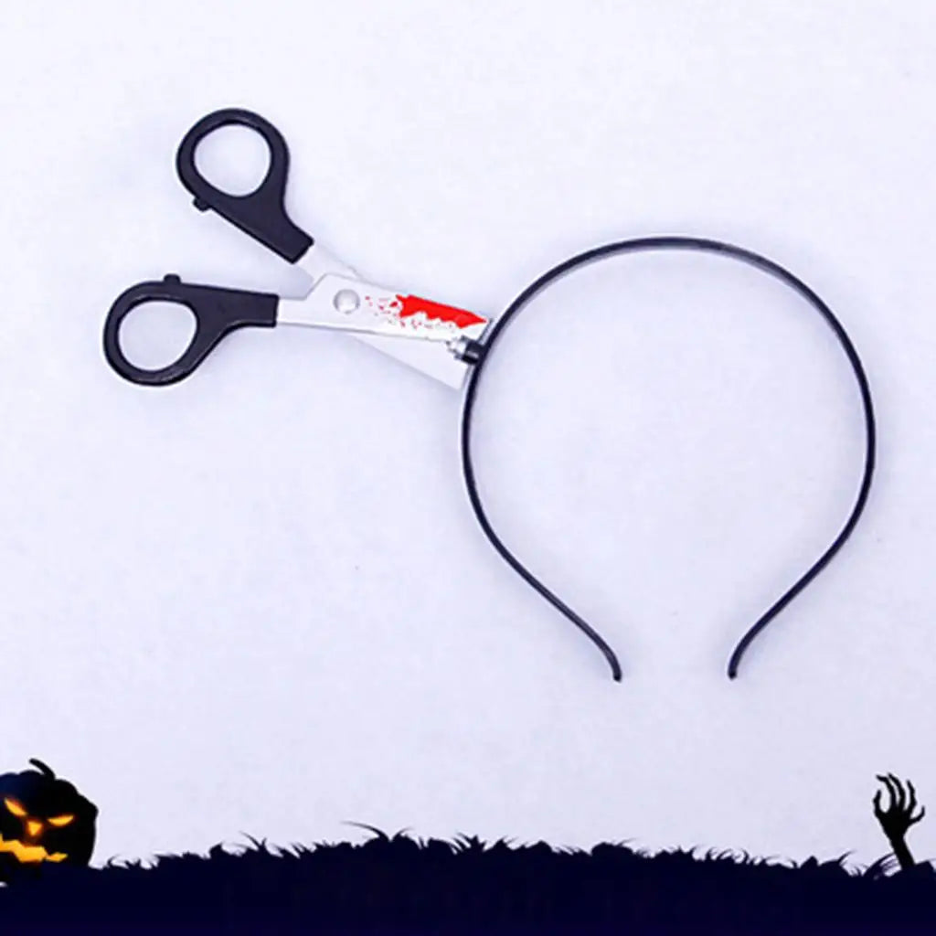 Halloween Through-Head Headband – Scary Costume Party Prop