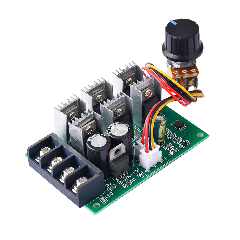 DC 9-55V 40A PWM Motor Speed Controller – 2000W Module
