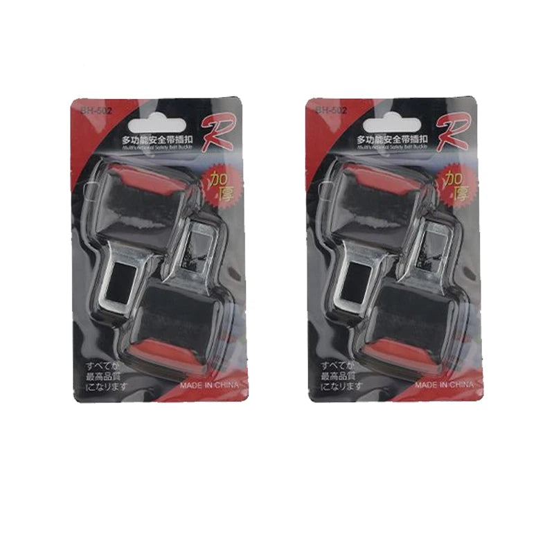 Universal Car Seat Belt Extender Buckle – 2-Piece Anti-Pinch