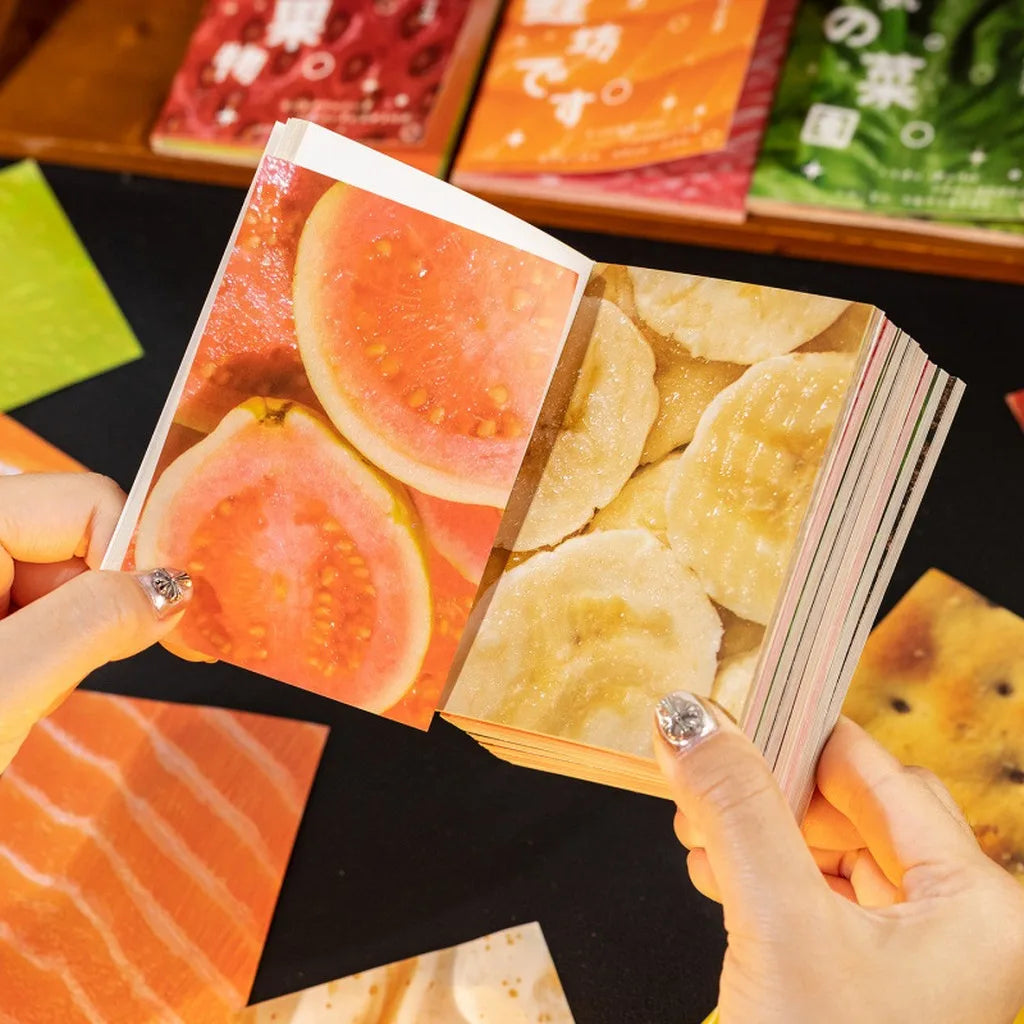 M5 Journal Decorative Paper Pad – 50 Sheets Food Pattern