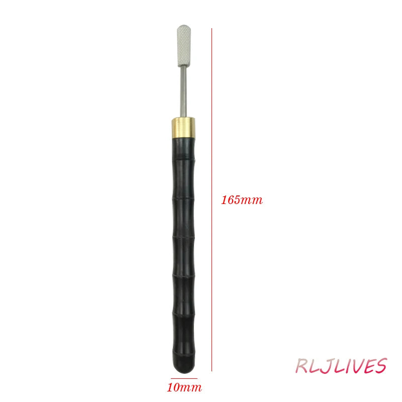 DIY Leather Edge Oil Pen & Brass Paint Roller Applicator