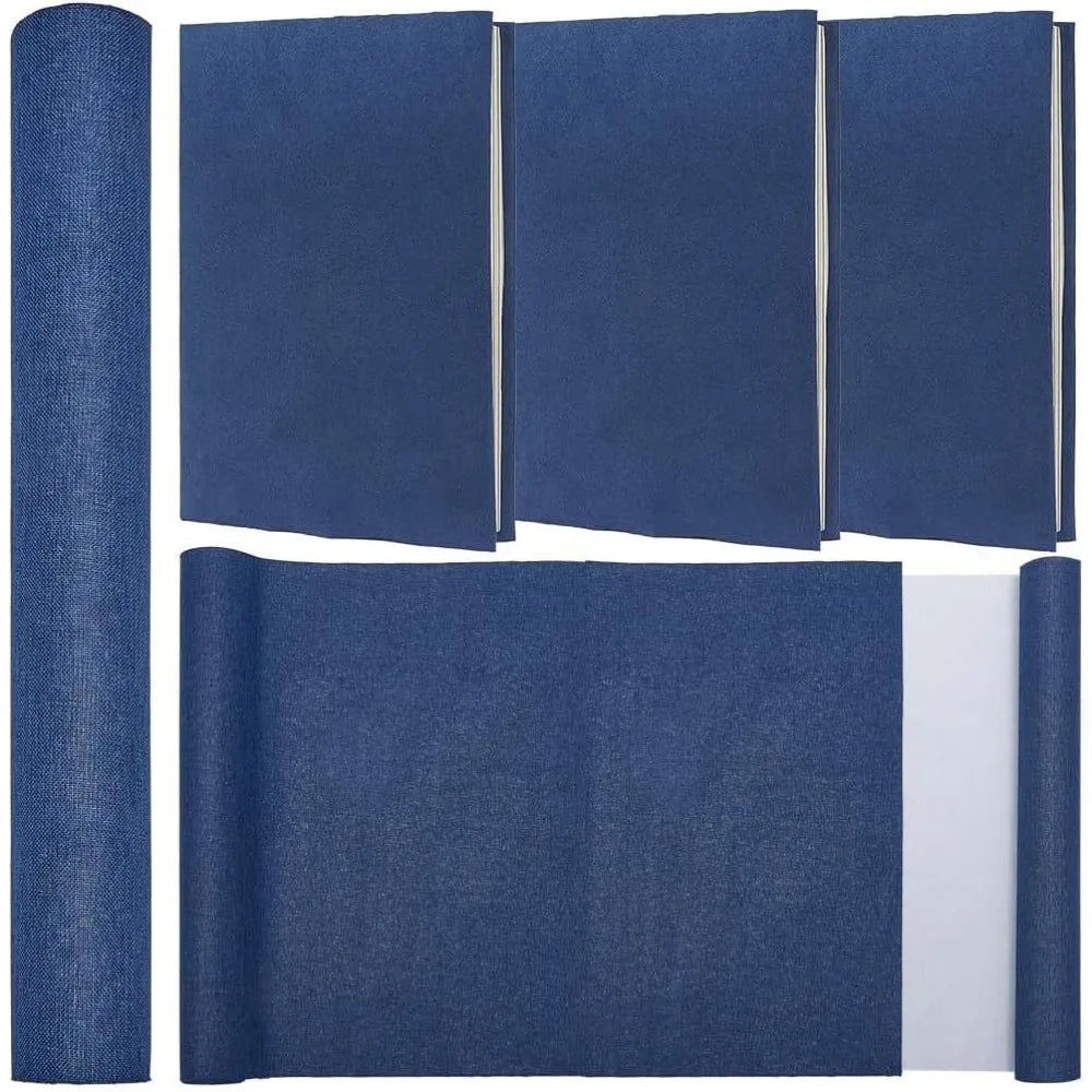 Sailor Blue Book Binding Cloth 51x11.8" – Fabric Paper-Backed