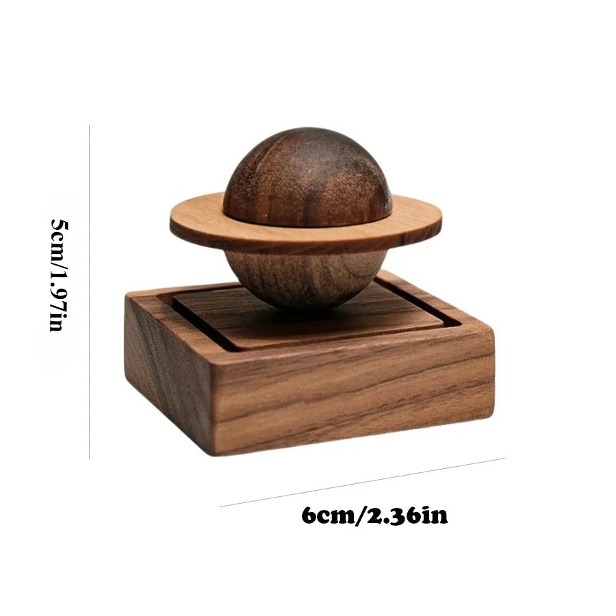 Black Walnut Wood Planet Essential Oil Diffuser | Home & Car