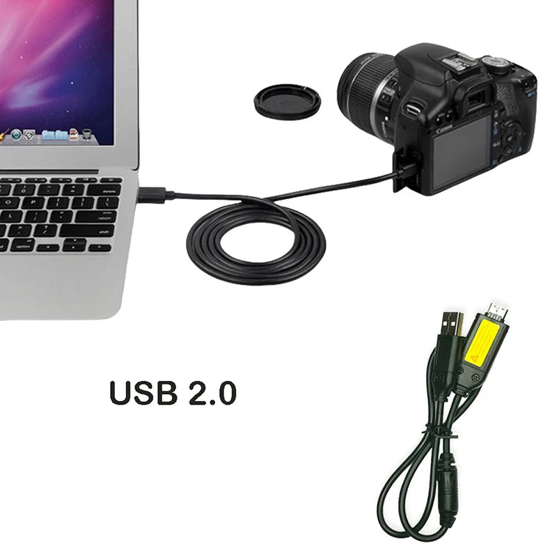 USB Data & Charging Cable for Samsung Digital Cameras