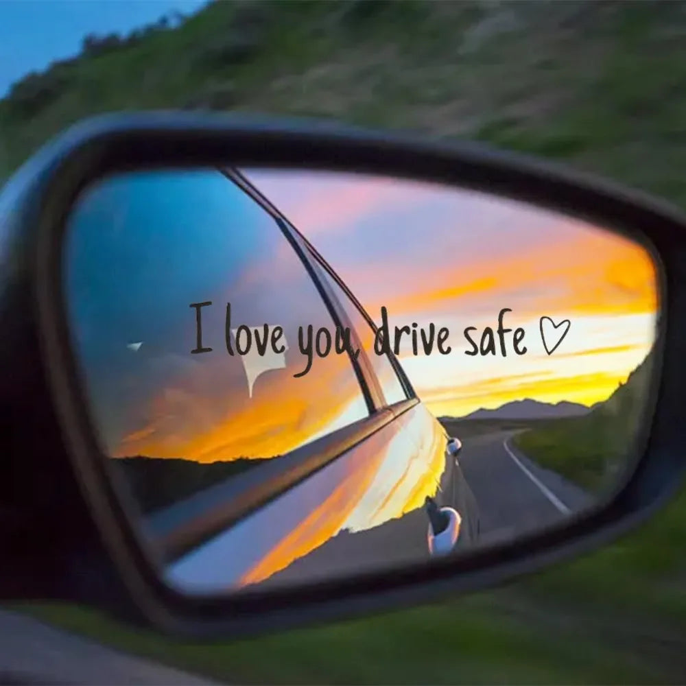 "You Are Beautiful" Mirror Decal Stickers 3-Pack | PVC Car