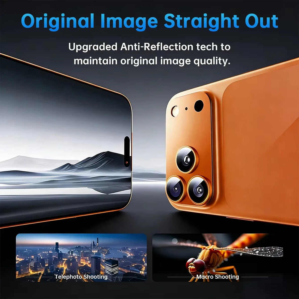 2-Pack iPhone 17/18 Pro Max Camera Lens Protector Metal Frame