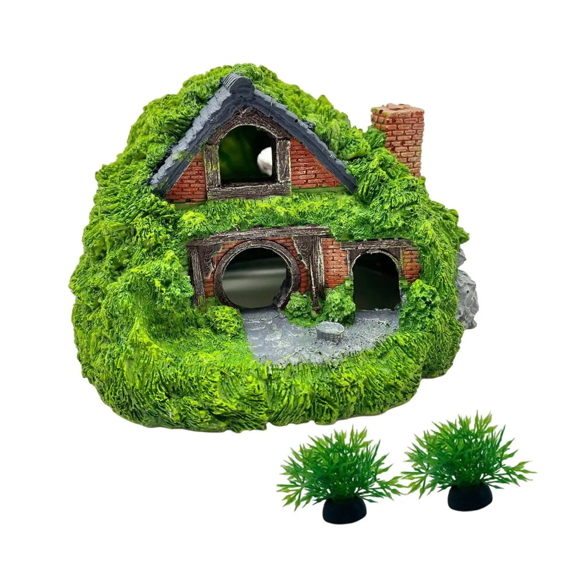 Resin Aquarium Cave Hideaway | Fish Tank Shelter Ornament