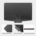 Silicone Inclined Drainage Drying Mat – Kitchen Sink & Counter