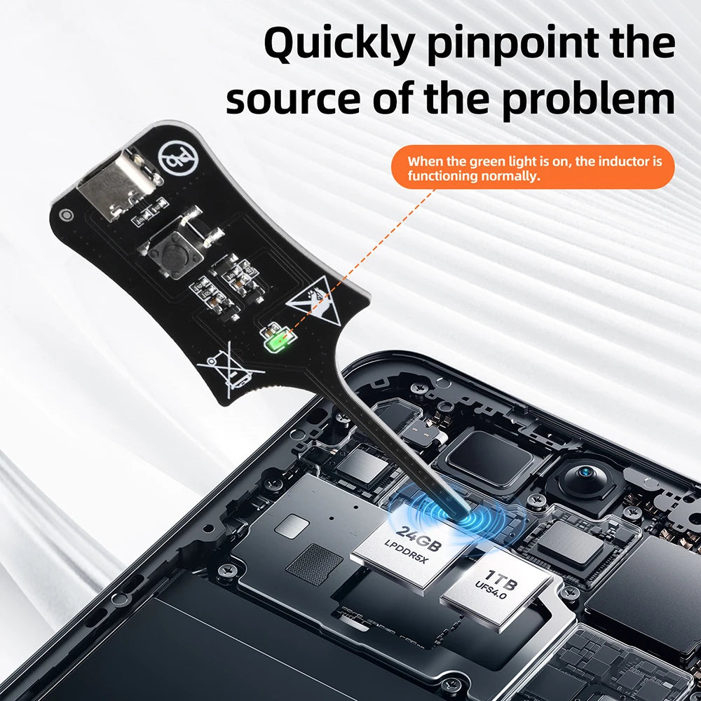 DC 5V Inductance Tester – Motherboard Fault Diagnosis Tool