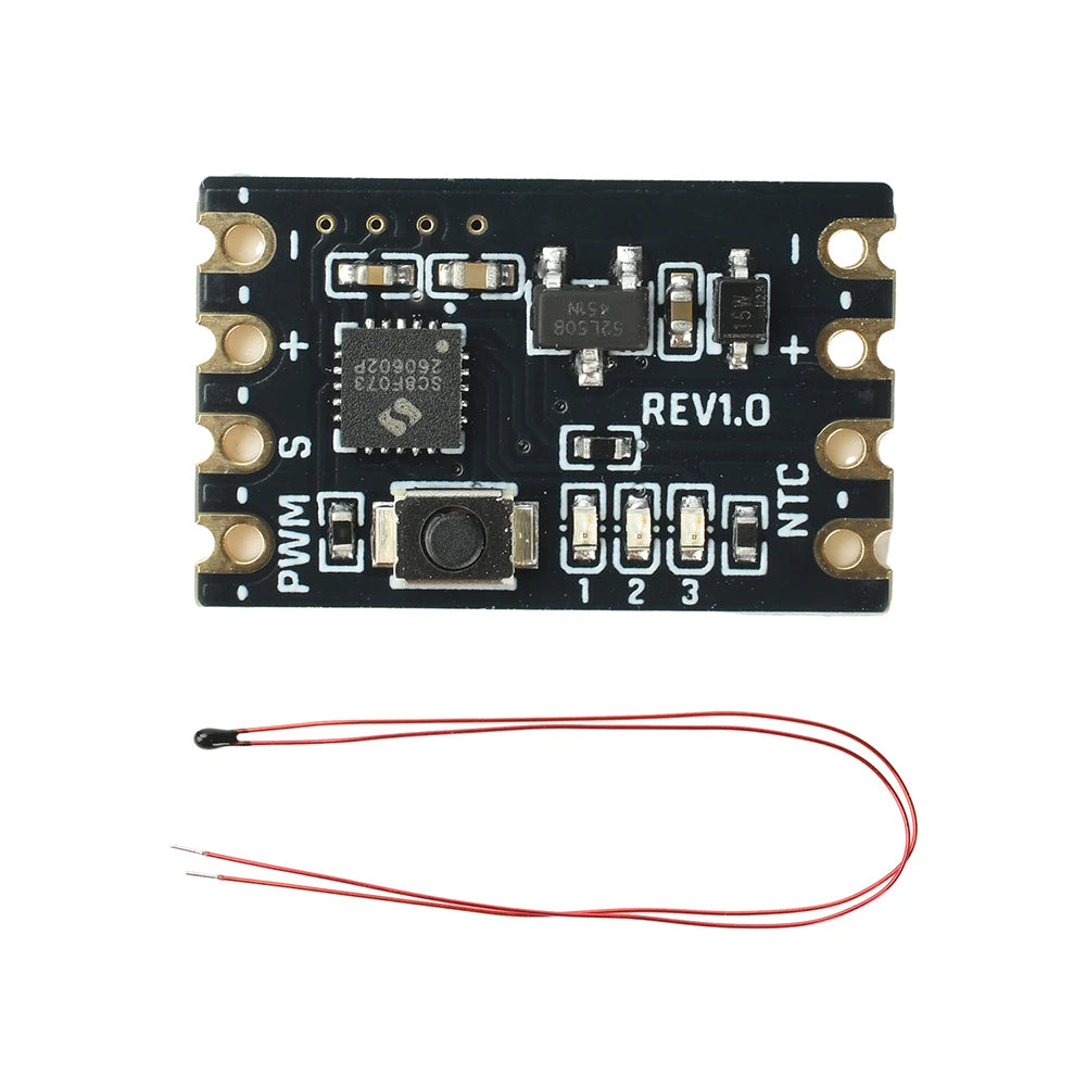 PWM Fan Temperature Controller Module DC 5–15V 4-Pin