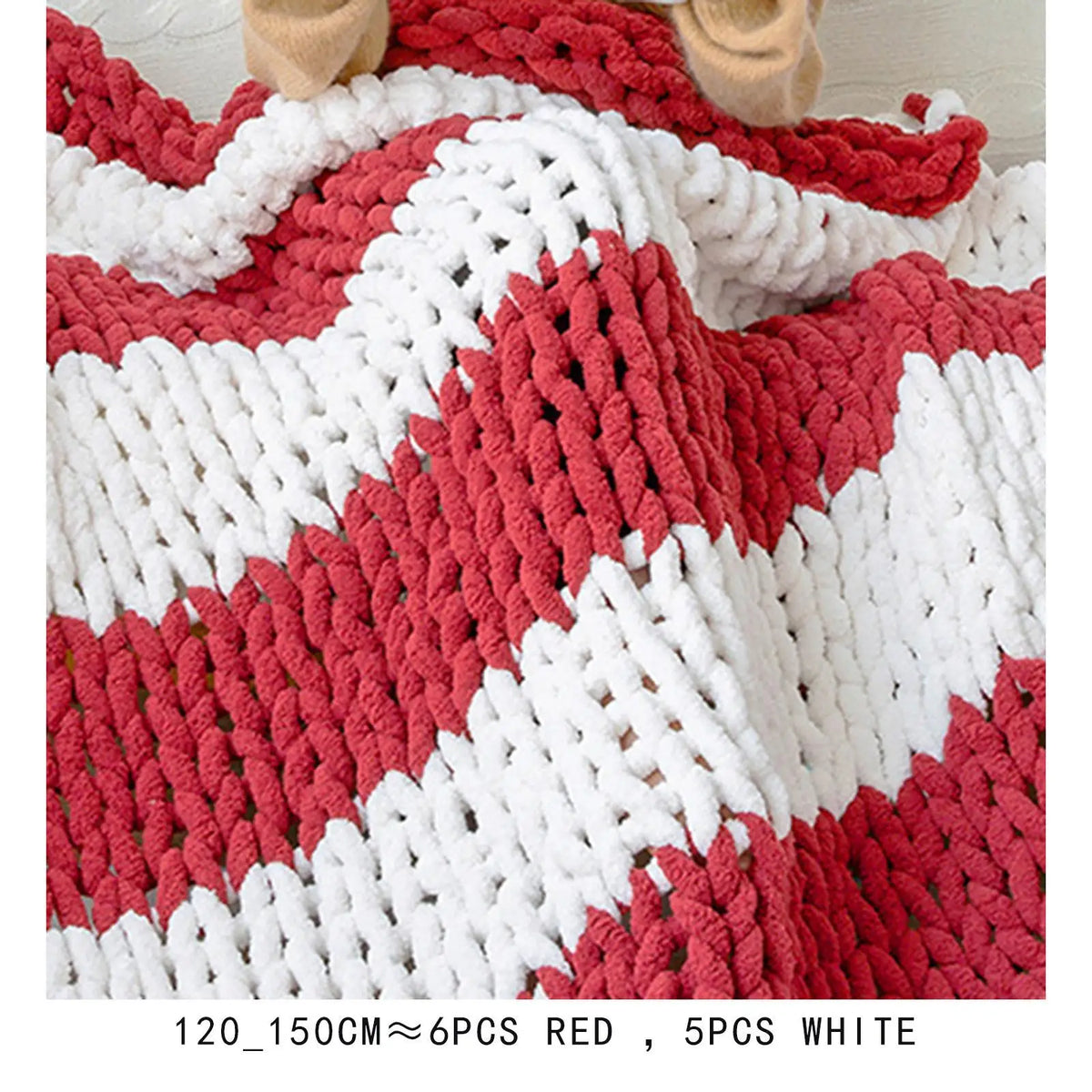 Jumbo Chunky Wool Blend Yarn – Knit, Crochet & DIY Crafts