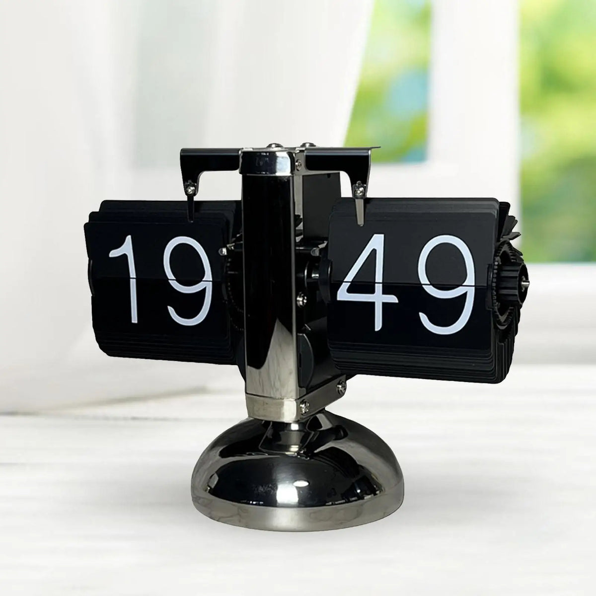 Retro Mechanical Flip Down Desk Clock | Home & Office Décor