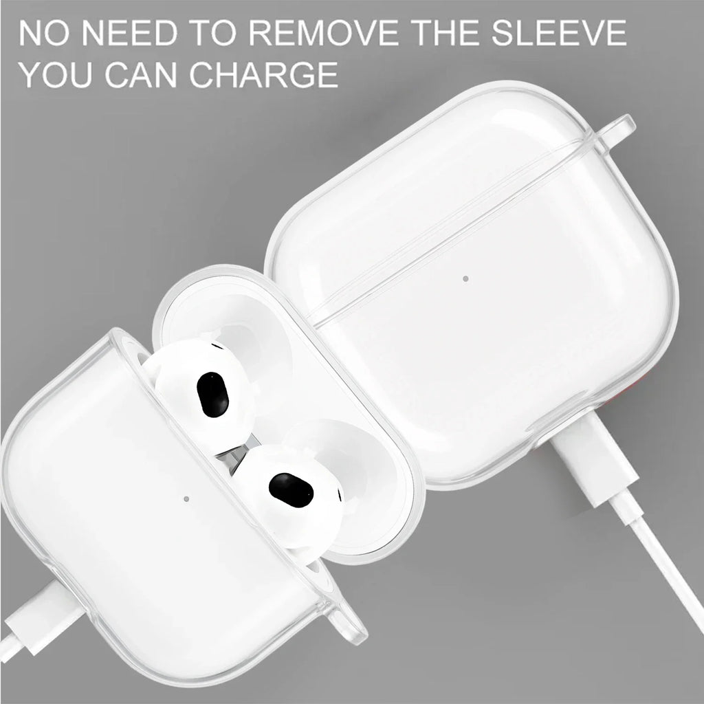 AirPods 4 Frosted Transparent TPU Shockproof Case Cover