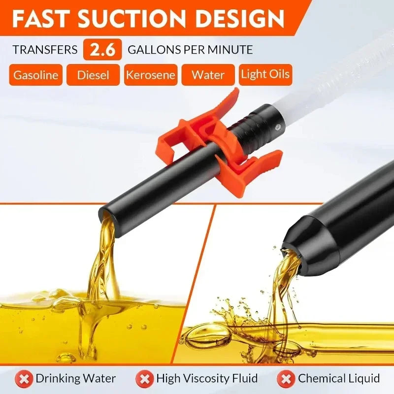 Portable Battery-Operated Electric Liquid Transfer Pump