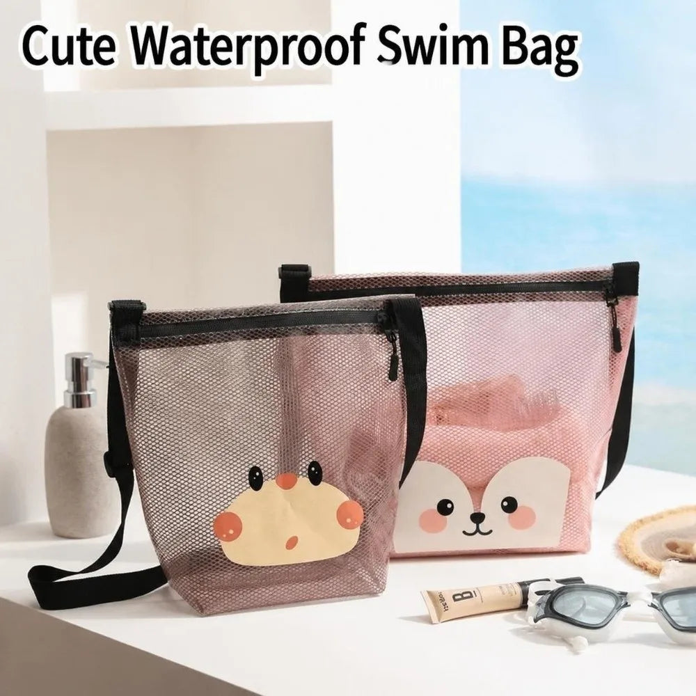 Waterproof Transparent PVC Makeup Bag | Crossbody Travel Bag