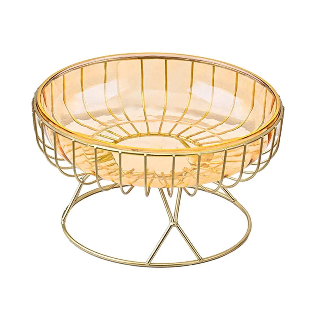 Metal Wire Fruit Basket with Removable Tray | M & L