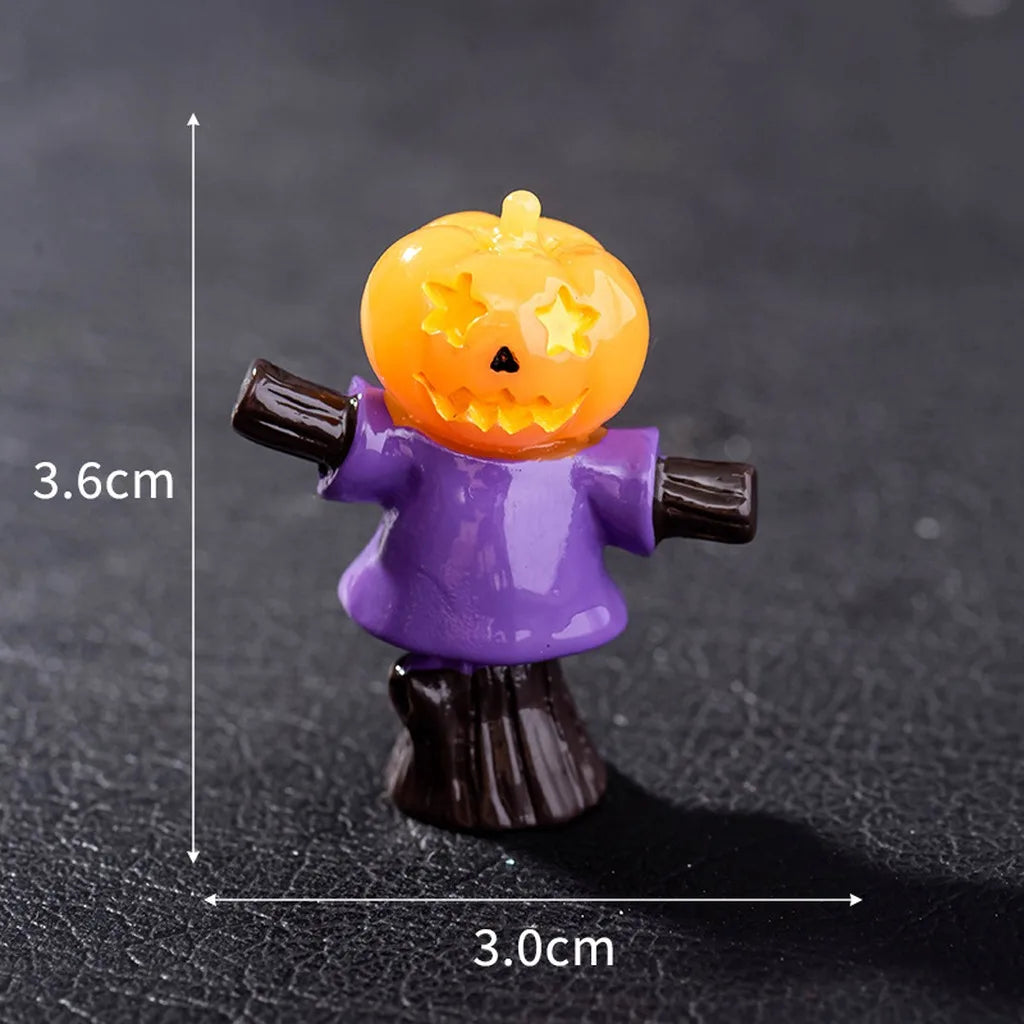 Resin Miniature Halloween Figurine | Desktop Holiday Décor
