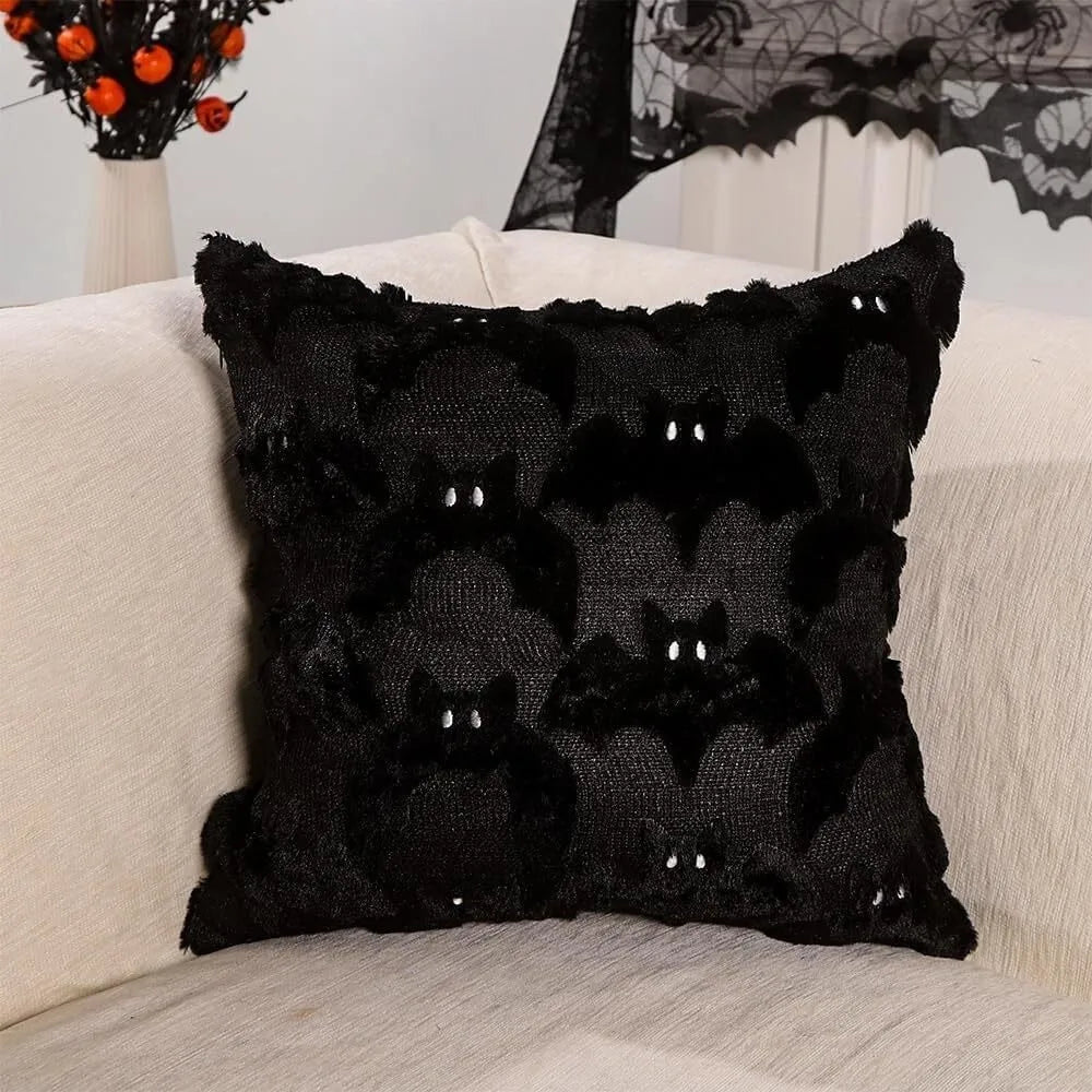 Halloween Ghost Pumpkin Throw Pillow Cover 45x45cm