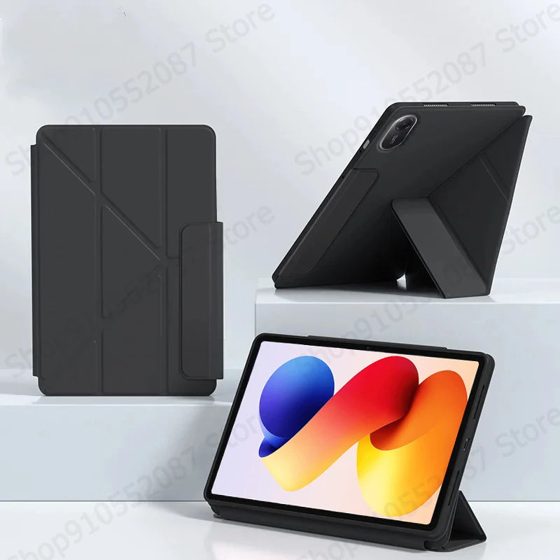 Redmi Pad 2 Pro 12.1" Magnetic PU Leather Tri-Fold Case