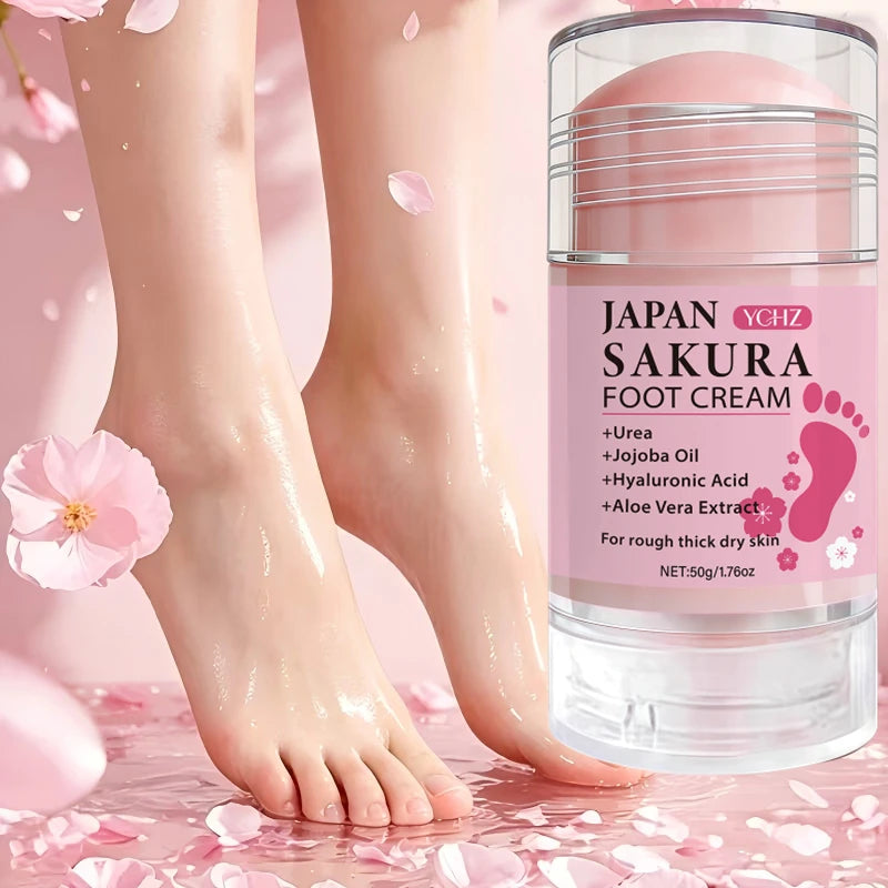YCHZ Sakura Collagen Foot & Hand Moisturizing Cream 50g