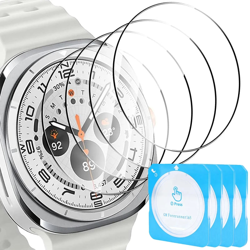 Samsung Galaxy Watch 9 & Ultra HD Tempered Glass Screen Protector
