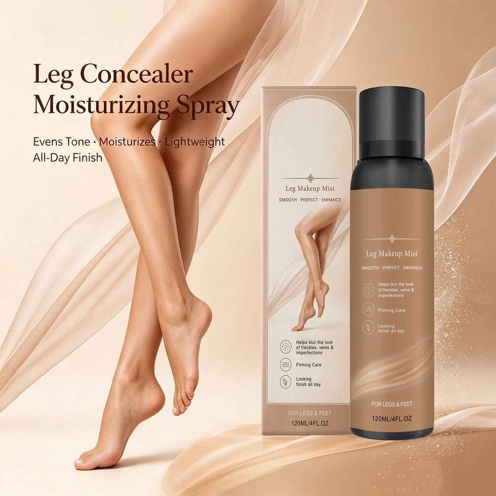 Waterproof Leg Makeup Spray – Body Concealer for Even Skin Tone
