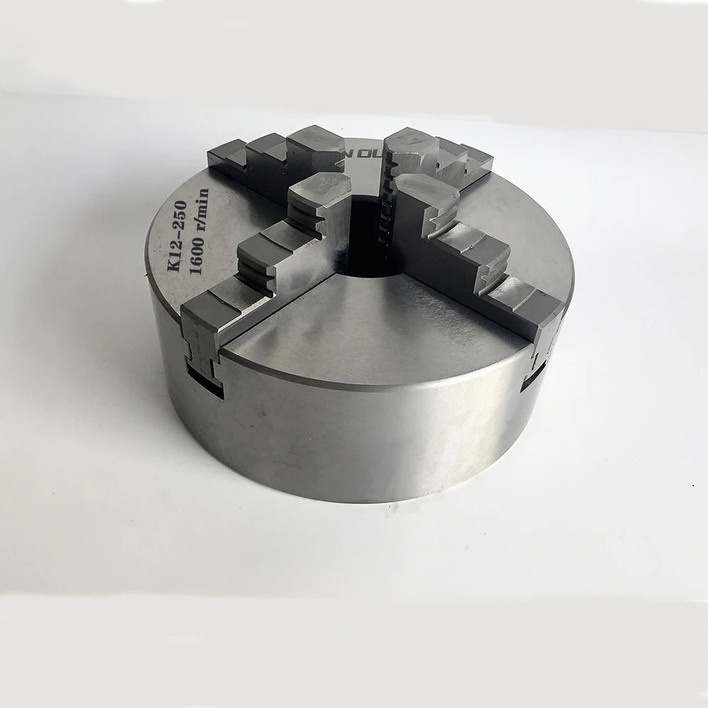 JINSLU K12-250 4-Jaw Self-Centering Lathe Chuck 250mm 10"