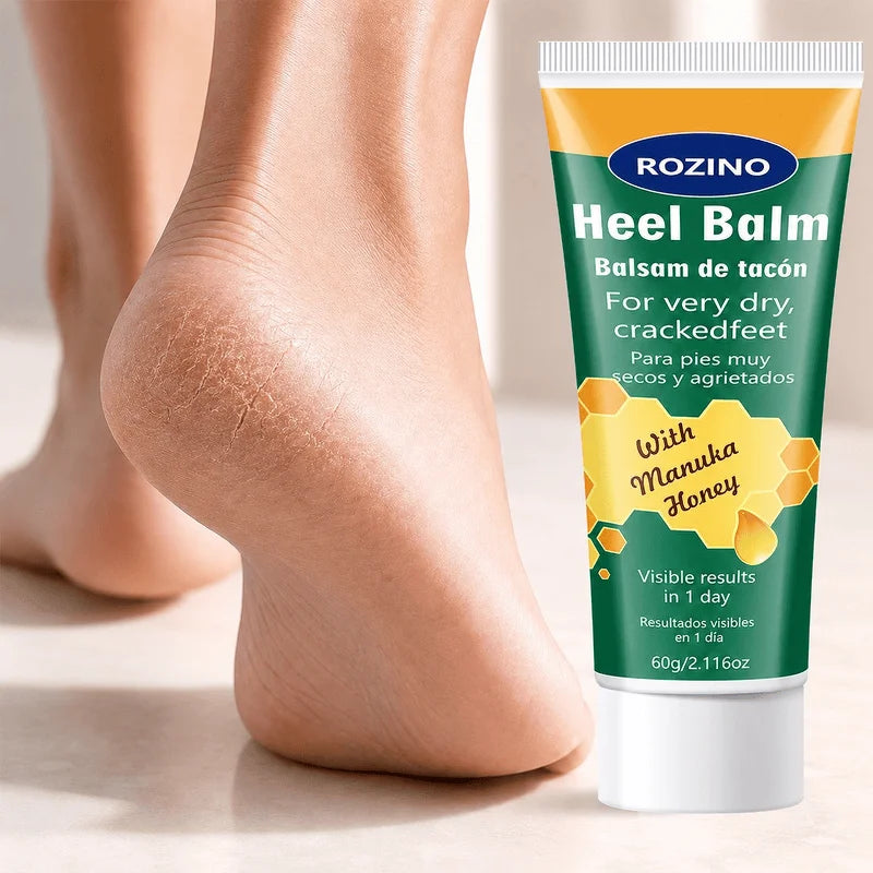 ROZINO Manuka Honey Heel Balm 60g – Moisturizing Foot Cream