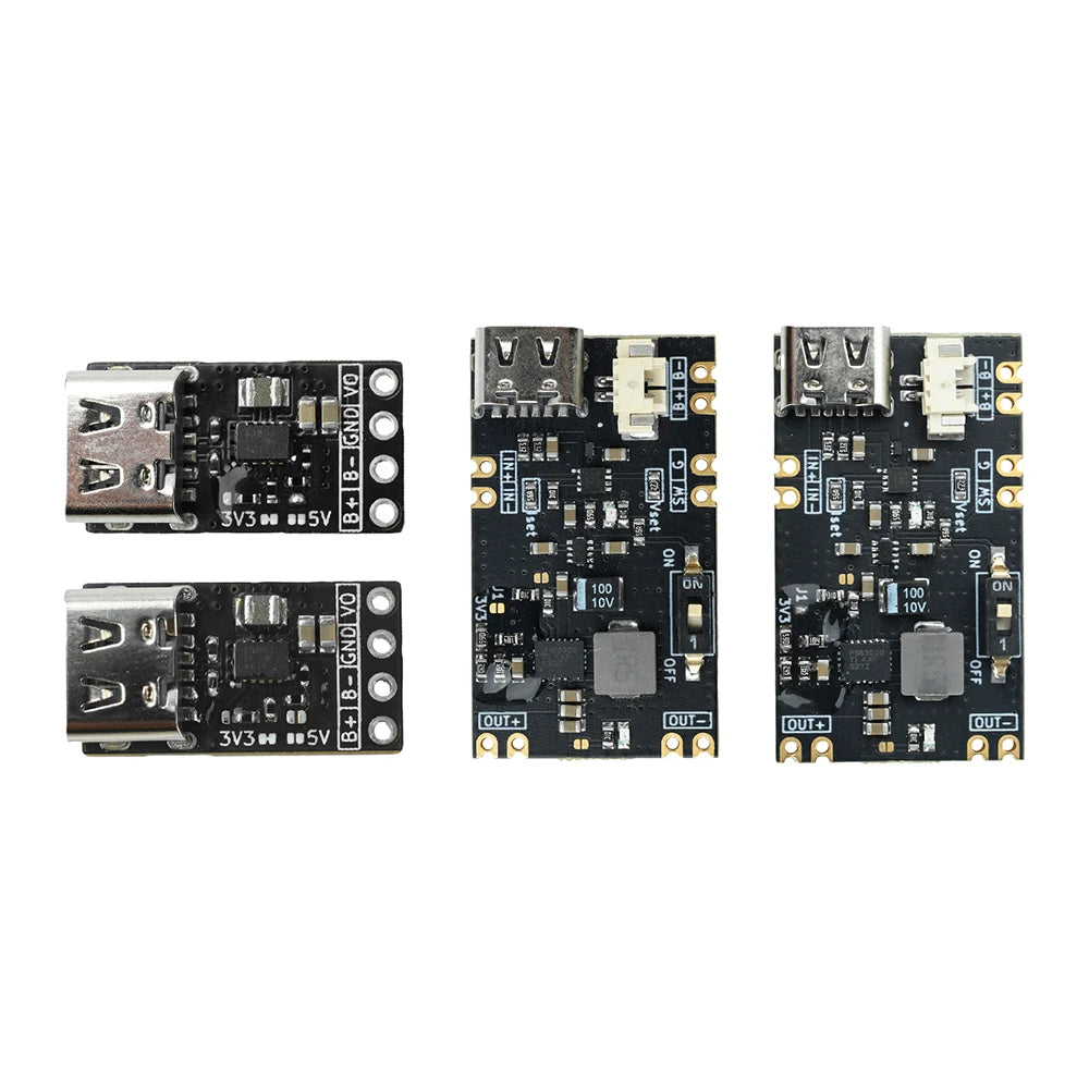 UPS Power Module 3.3V/5V Lithium Battery Charging Type-C