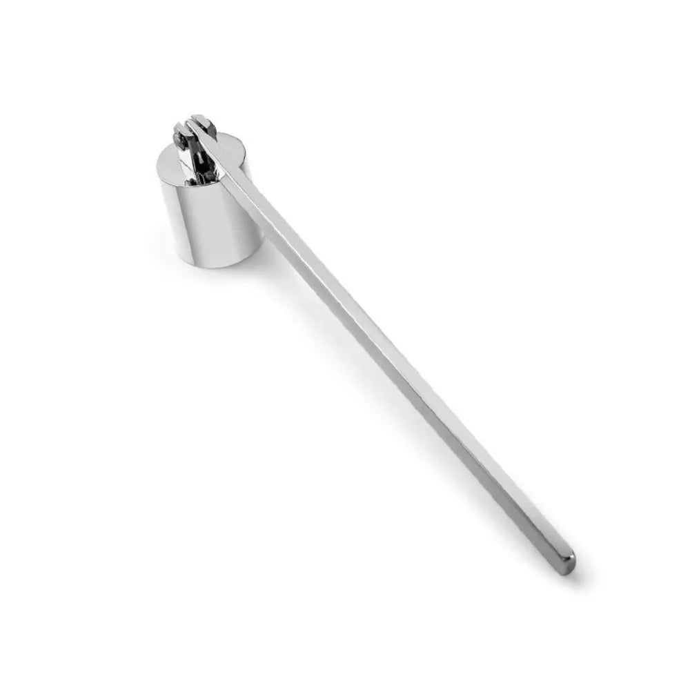 Vintage Bell-Shape Metal Candle Snuffer Long Handle Decor