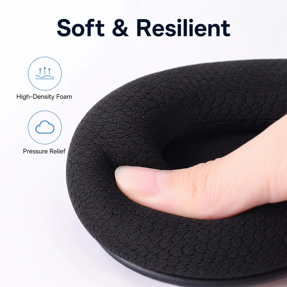 Foam Replacement Ear Pads for Kingston Headphones – 2 Pack