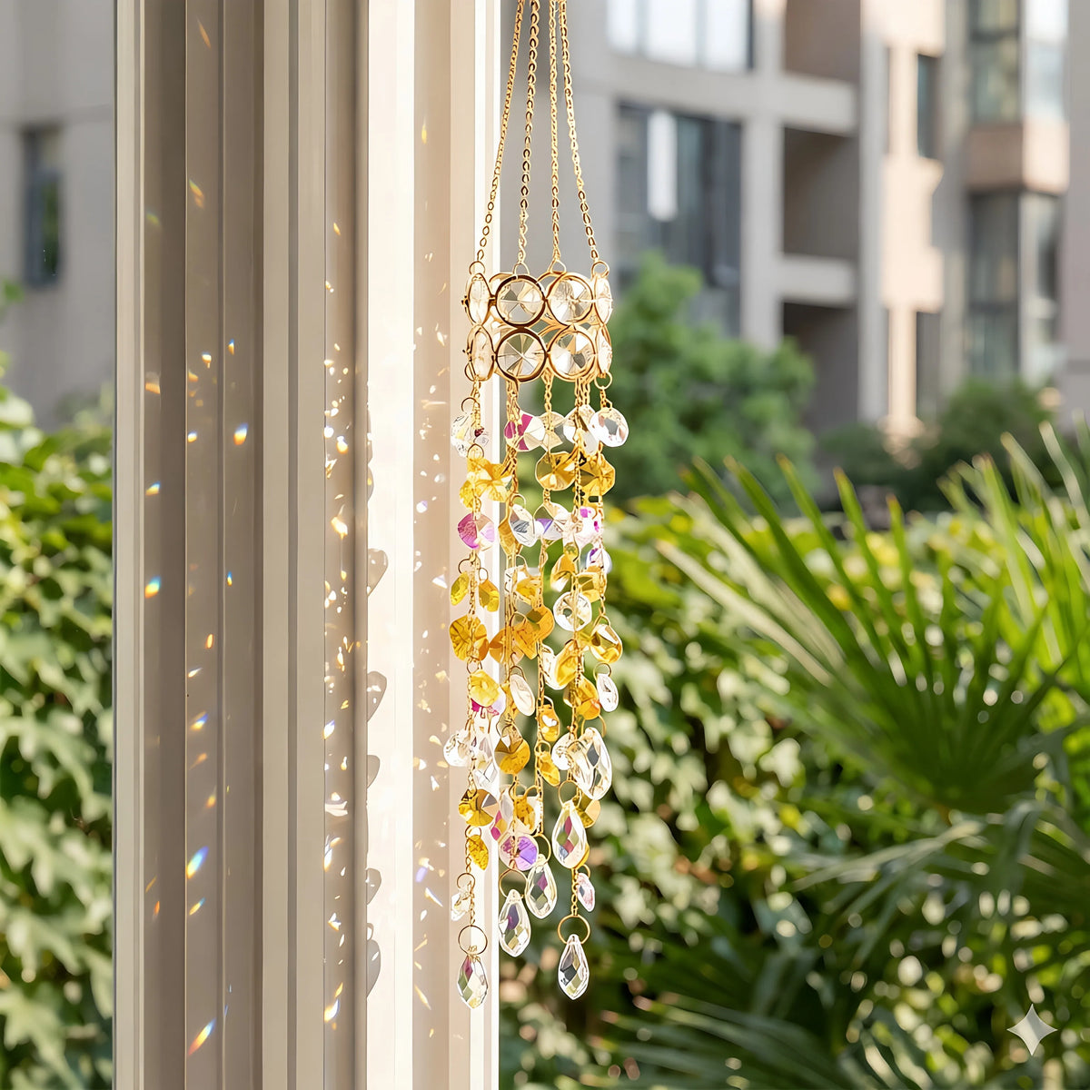 Crystal Sun Catcher Hanging Window Prism Rainbow Maker