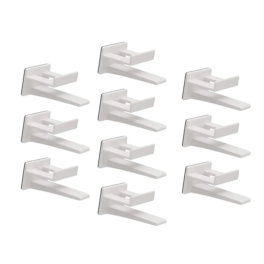 10-Piece Wall Hat Hooks – Hat Rack & Hanger Display Set