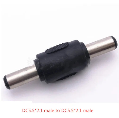 DC 5.5×2.1mm Barrel Power Adapter Connector M/M M/F F/F
