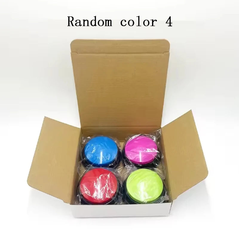 Dog Communication Voice Recording Buttons – 30s Pet Training Buzzer