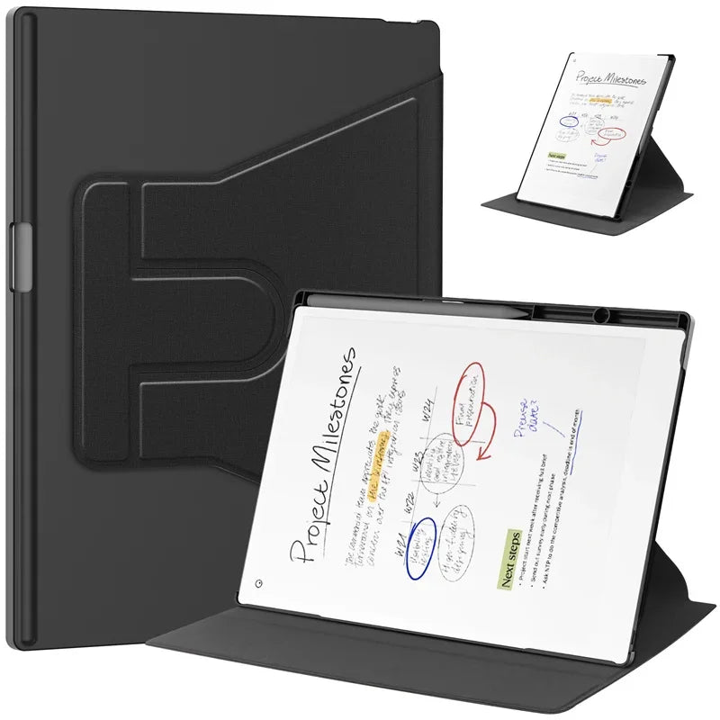 reMarkable Paper Pro 11.8" 360° Rotating Case & Pen Holder