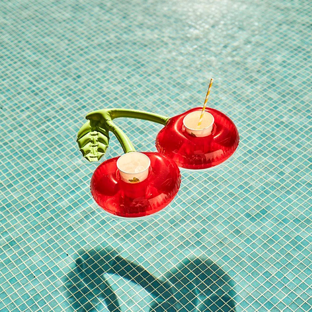 Inflatable Pool Float Drink Holder – PVC Cup Coaster Float