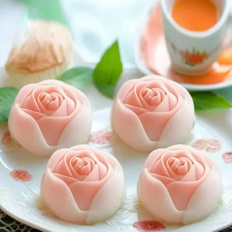 3D Flower Silicone Mold – Candle Soap Resin Cake DIY Crafts