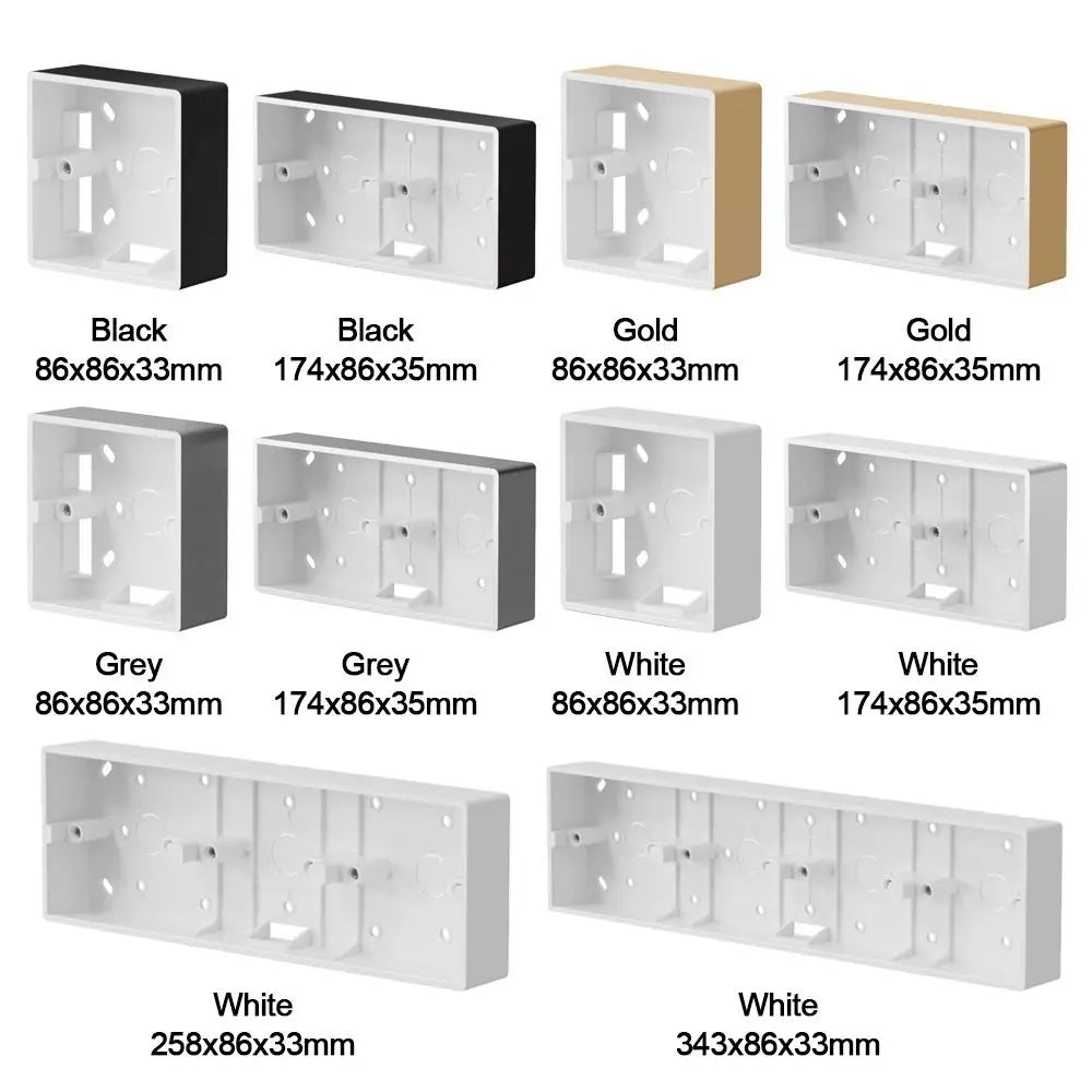 86 Type Surface Mount Junction Box | On-Wall Switch Housing