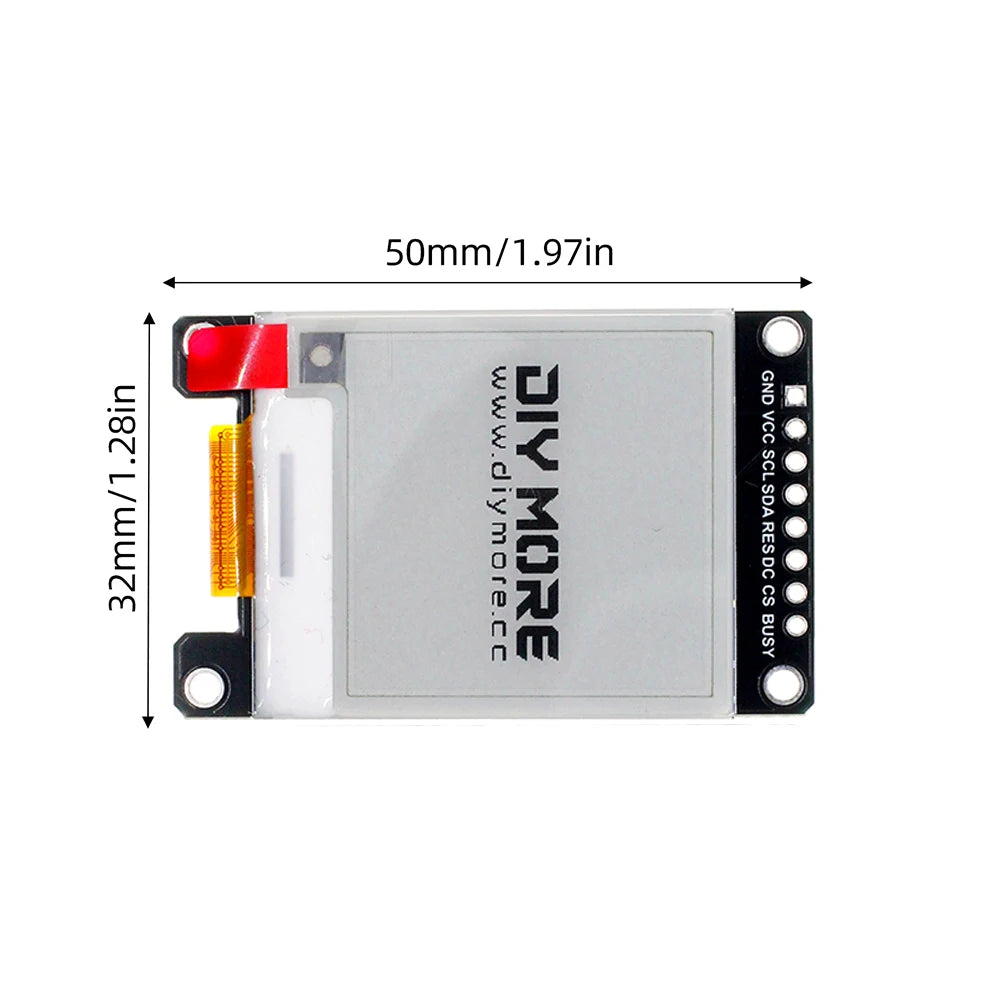 1.54 & 2.9-Inch E-Paper Display Module | SPI SSD1680