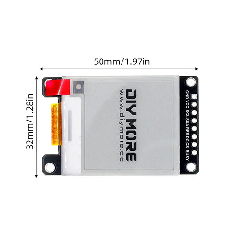 1.54 & 2.9-Inch E-Paper Display Module | SPI SSD1680