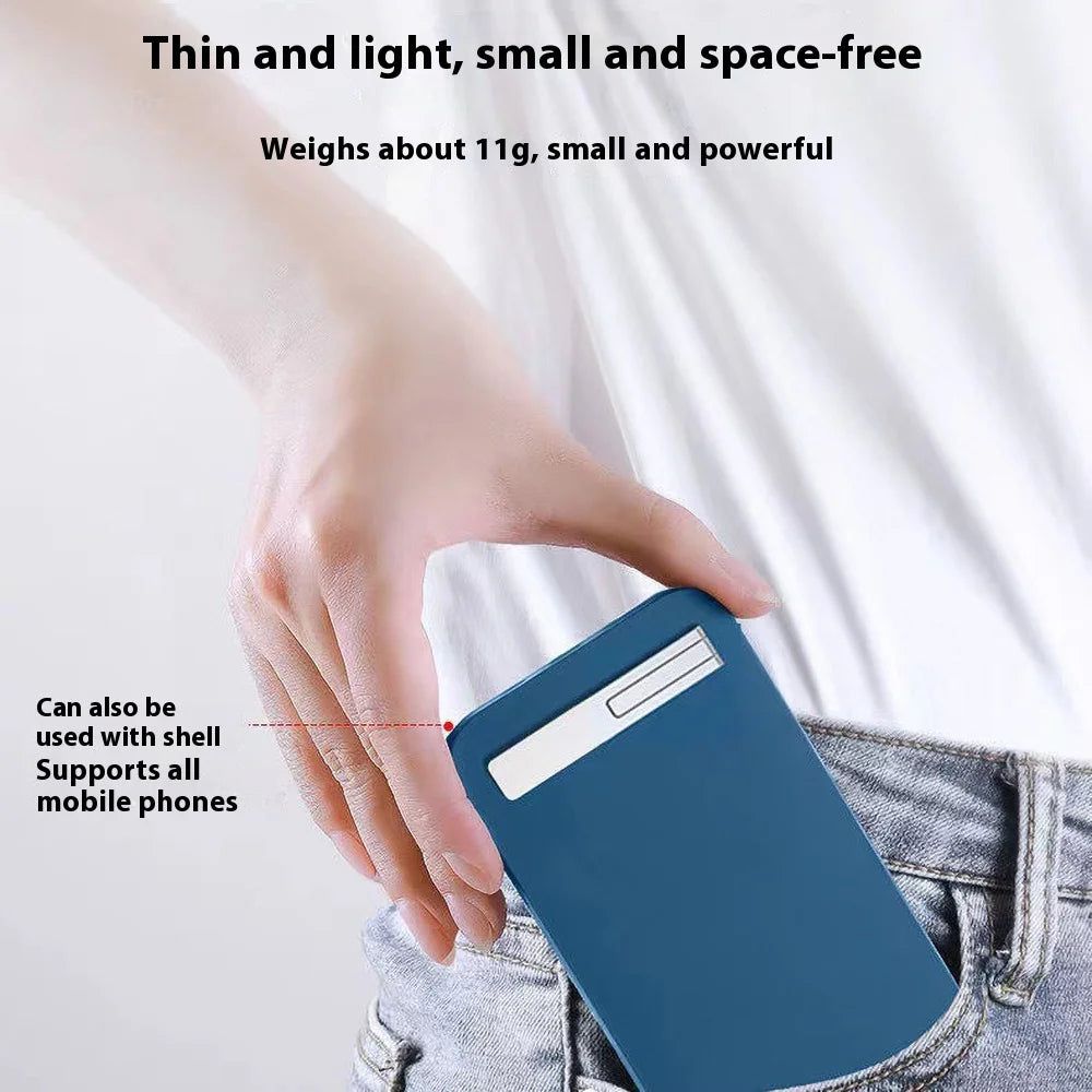 AKABEILA Ultra-Thin Metal Folding Phone Stand & Desk Holder