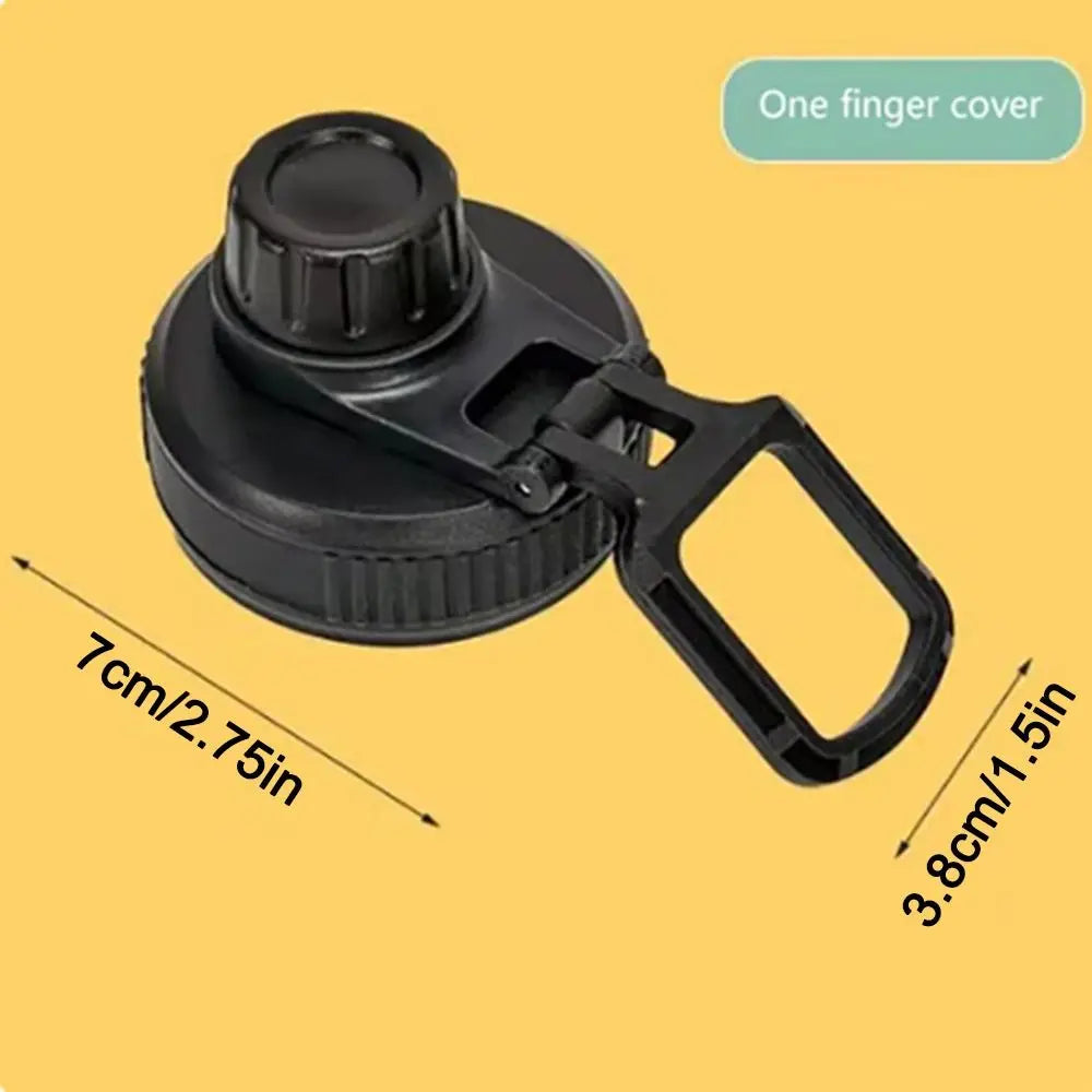 Spill-Proof Water Bottle Replacement Lid – Multicolor Cap