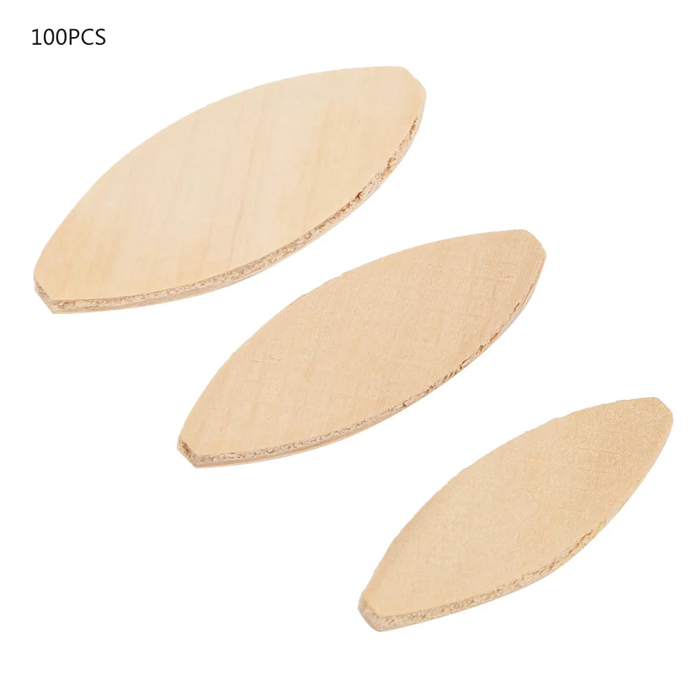 Wood Joining Biscuits 0# 10# 20# – 100pc Solid Beech Set