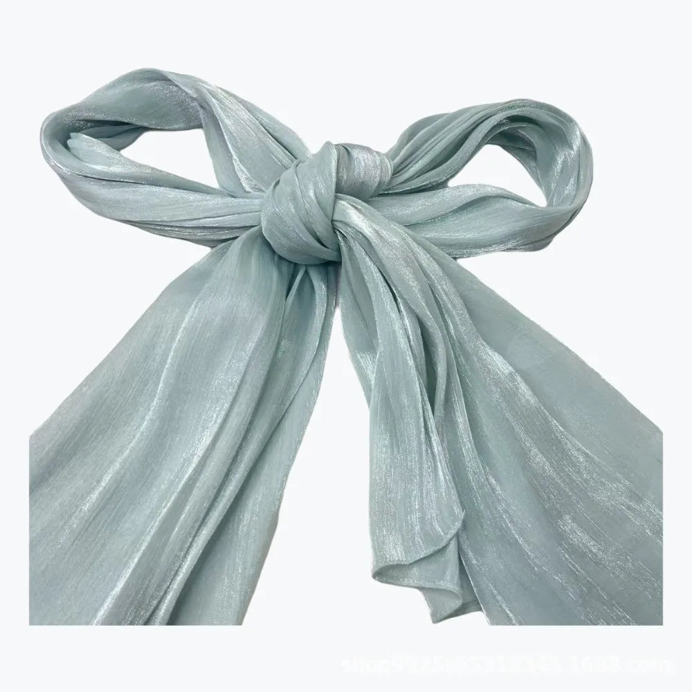 Women's Solid Chiffon Hijab Long Scarf Shawl – Sheer & Soft