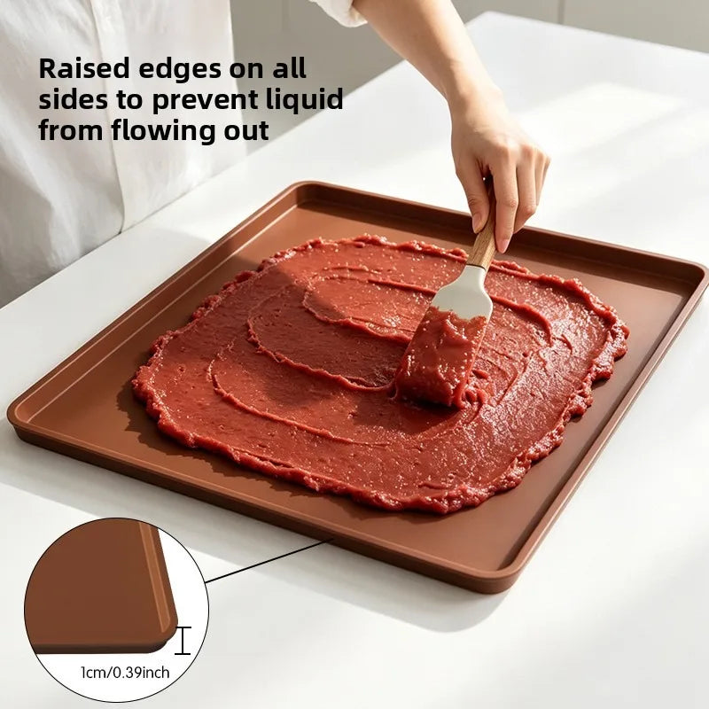 Silicone Dehydrator Tray Liner – Non-Stick Reusable Baking Mat